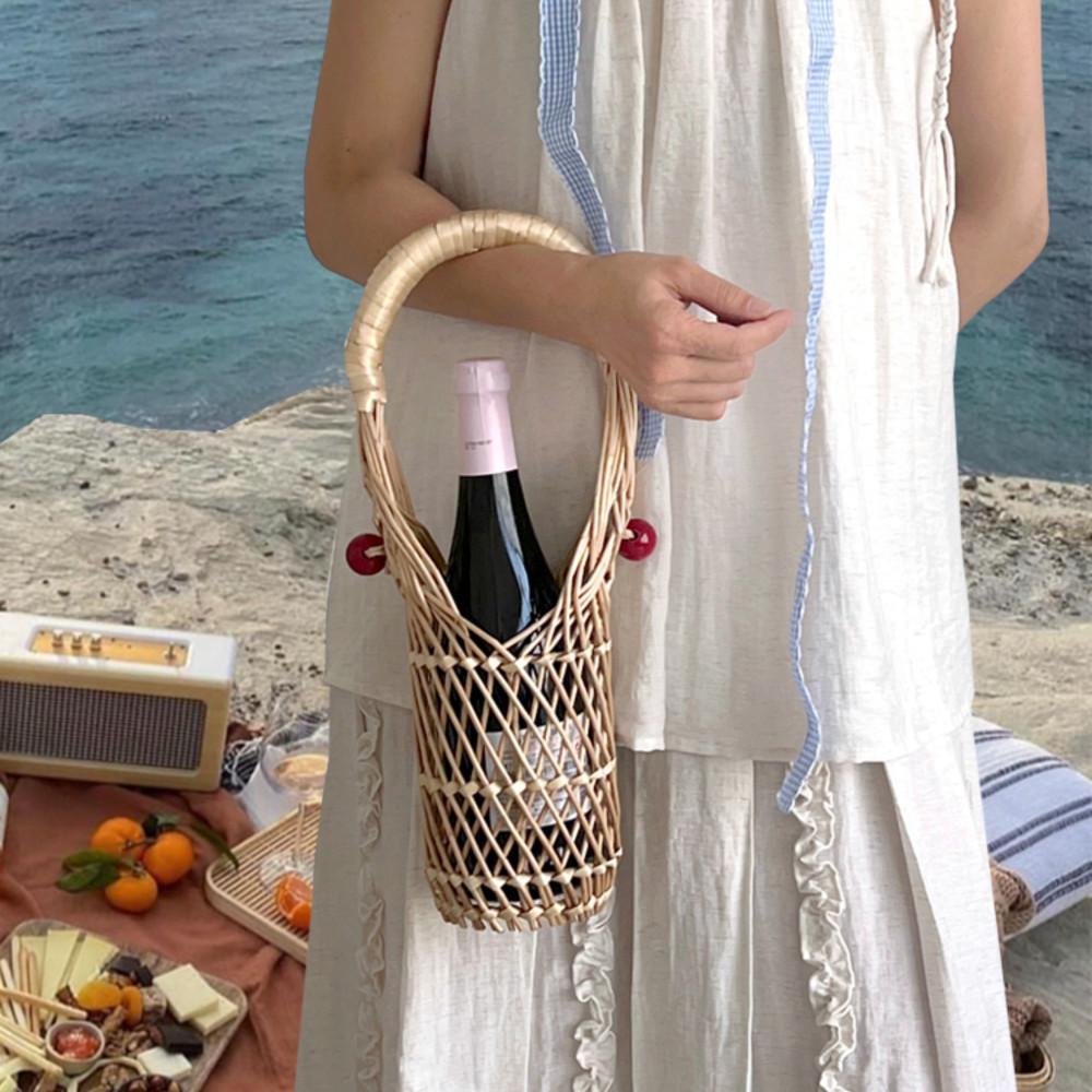 라탄 와인백 와인 샴페인 가방