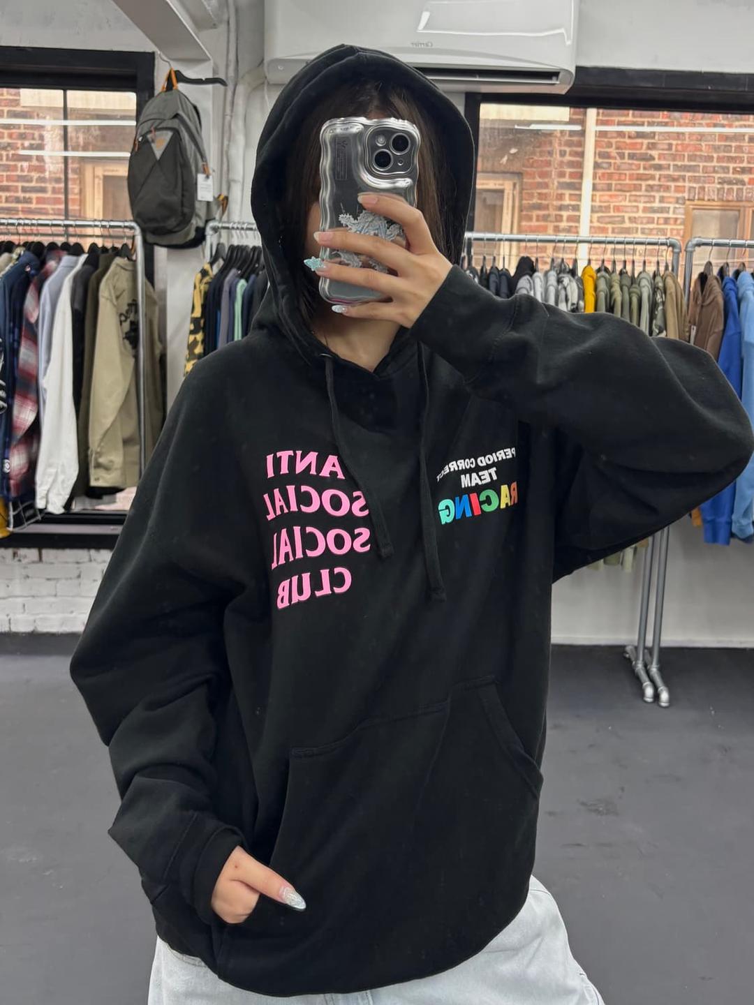 안티소셜소셜클럽 멀티컬러 후드티 | 후루츠패밀리