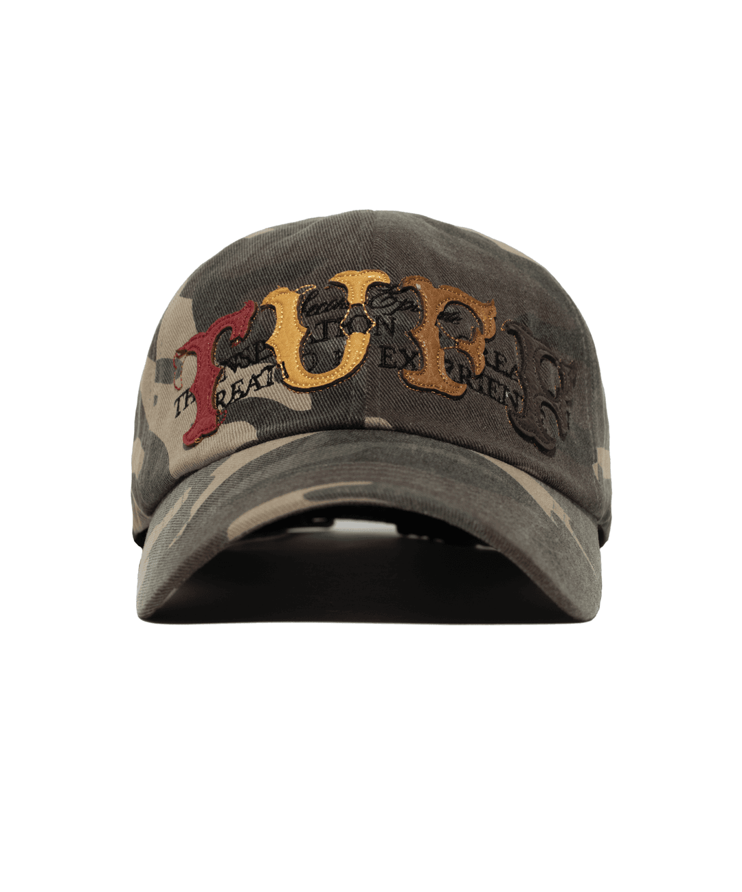 Leather Patch TUFF Cap [Camo]