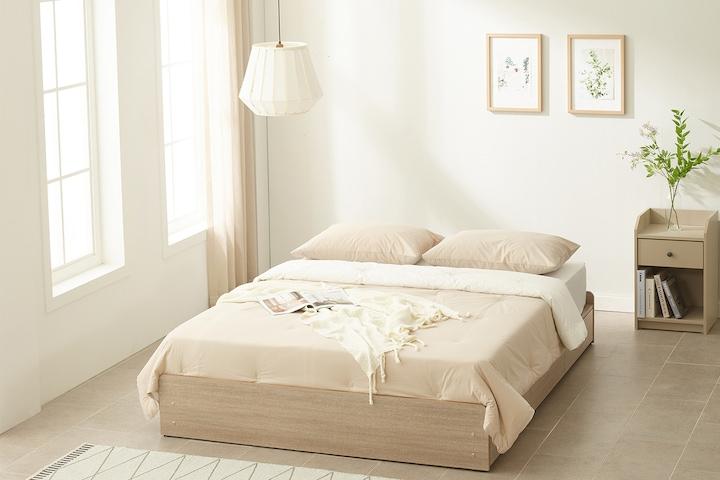 쿠폰가 92,910원 / 미니피스 무헤드 3단 멀티 서랍 침대 S/SS/D/Q (매트선택)