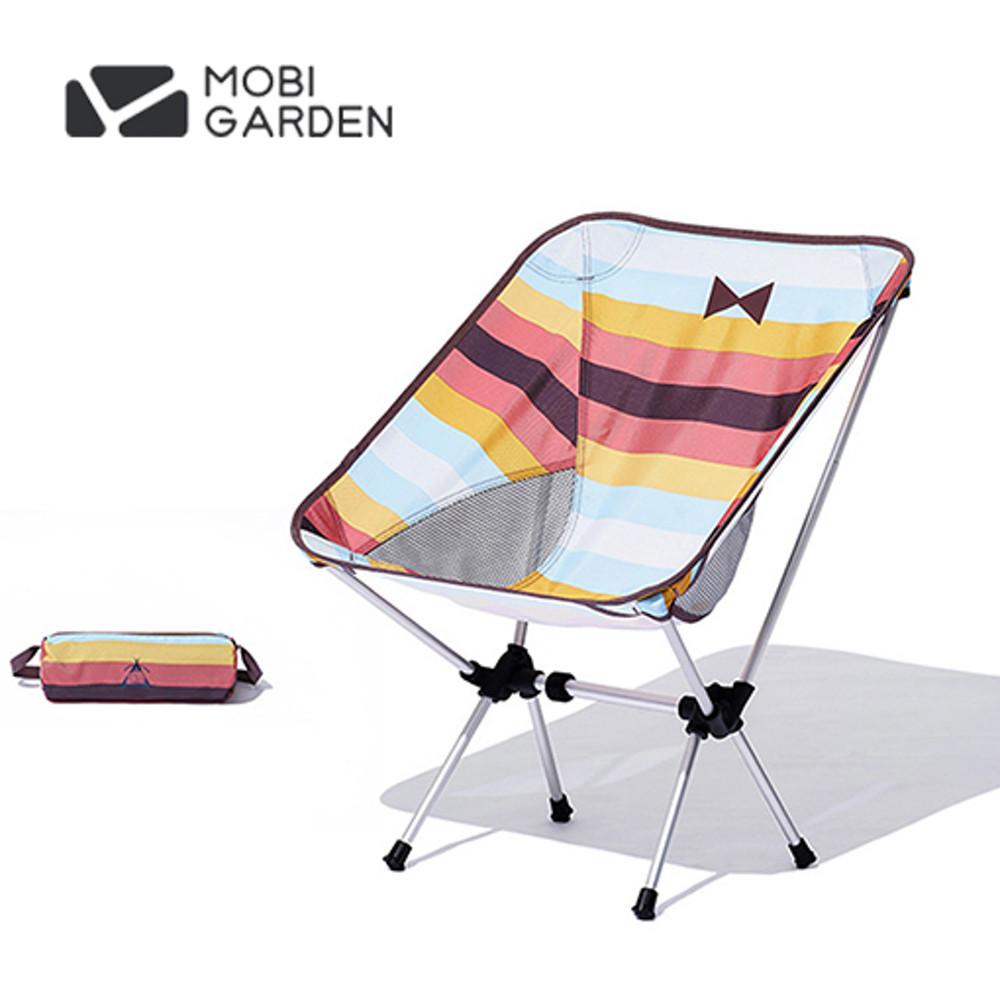 모비가든 유루캠 콜라보 캠핑 미니 릴렉스 체어 백패킹 경량 낚시 의자