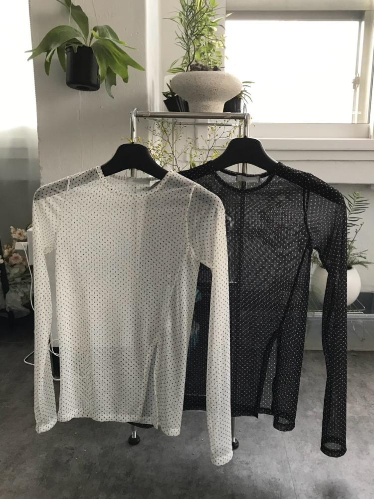 [시즈너블] 도트슬릿레이어티 2col