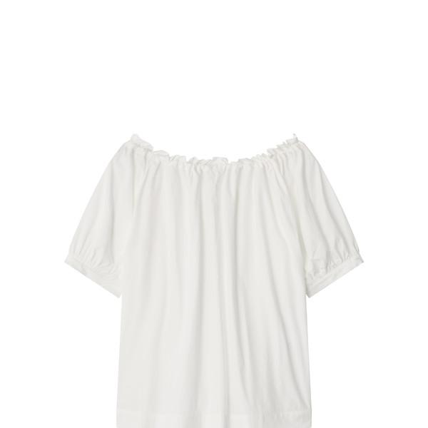 Shirring Top - white