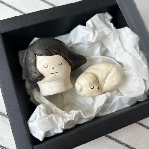 강아지와 나 입체소품 (무료배송)