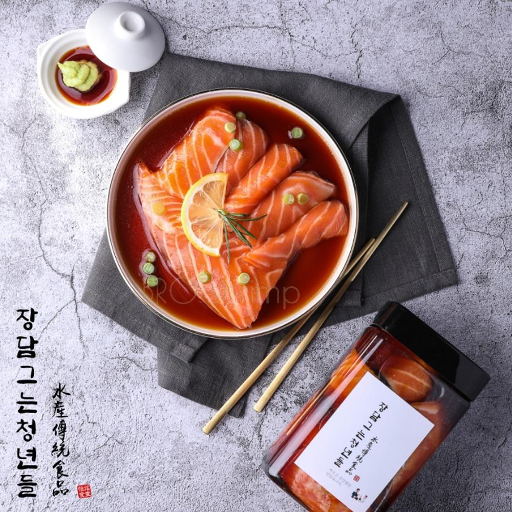 [장담그는청년들] 얼리지 않은 생 연어장
