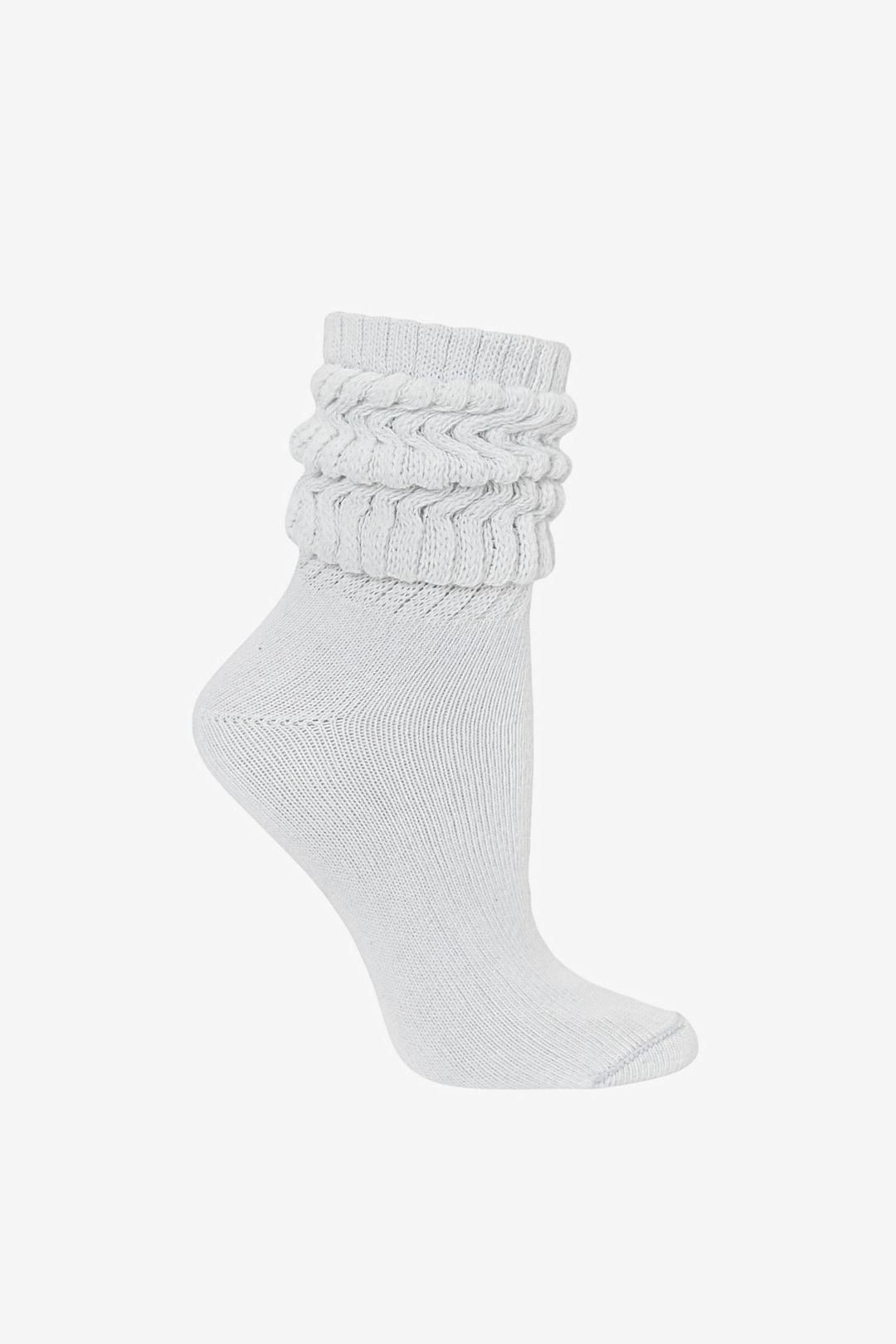 MINISLOUCH - Mini Slouch Sock - White / 6~9
