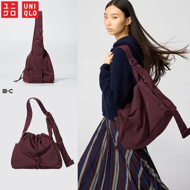 유니클로 C 재팬 소프트 퍼피 숄더백 크로스백 가방 남녀 공용 3컬러 483802