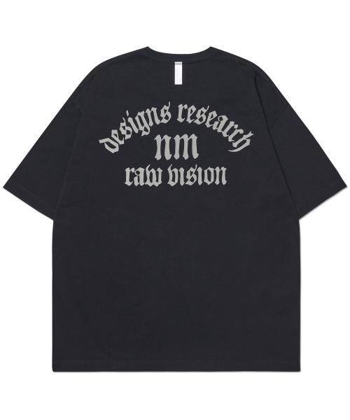 R.V ARCH LOGO T-SHIRT - BLACK