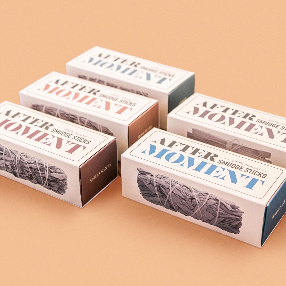 애프터모먼트 스머지스틱 6개월 세트 / 팔로산토 화이트세이지 천연 인센스 디퓨저 향피우기