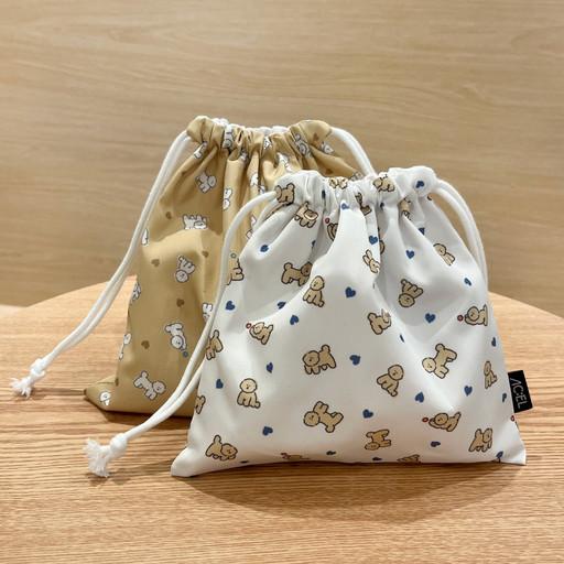 💗New💗 [아크엘] 비숑 방수 스트링 파우치