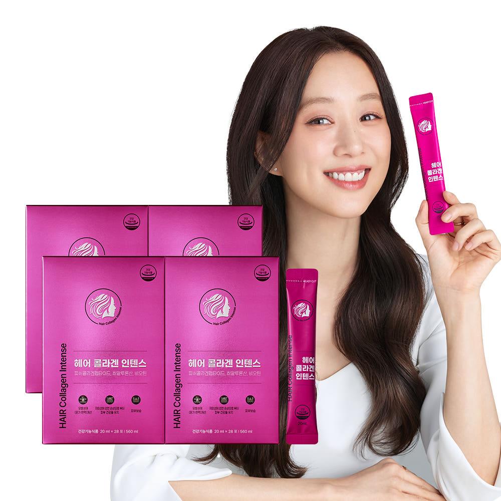주영엔에스 헤어 콜라겐 인텐스 모발 콜라겐 28포, 4개
