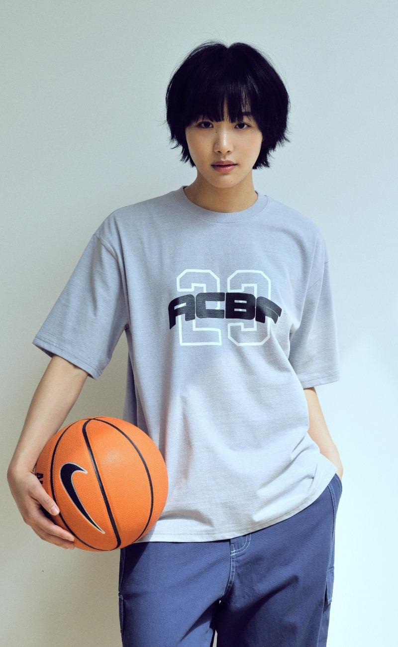 리츠 반소매 티셔츠 / gray