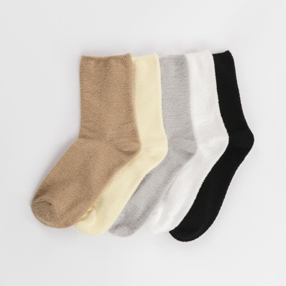 릴렉시즘 온열착 수면양말 기모 방한 커플 긴양말