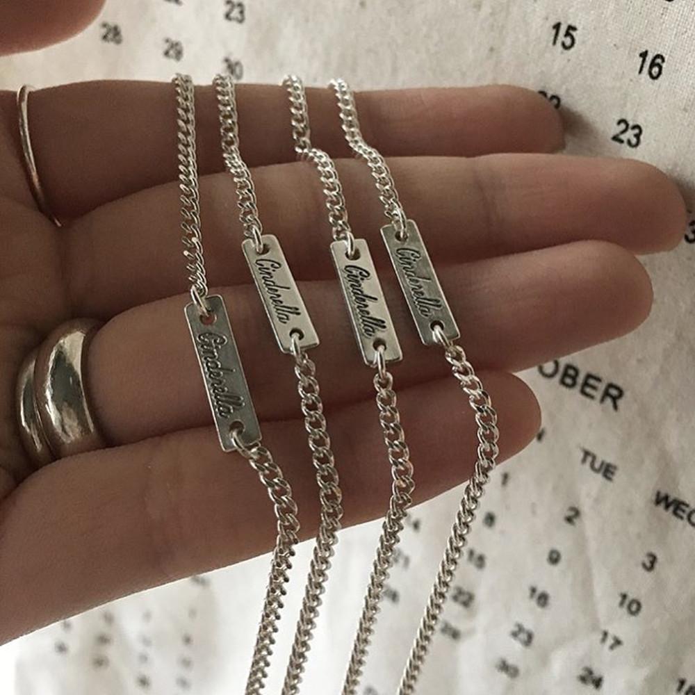 미니 스퀘어팔찌