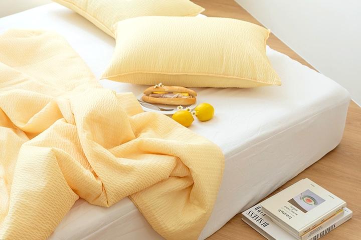 [단독][5%쿠폰] 앗!시원해 쿨링 샤베트 시어서커 차렵 여름이불세트 10color