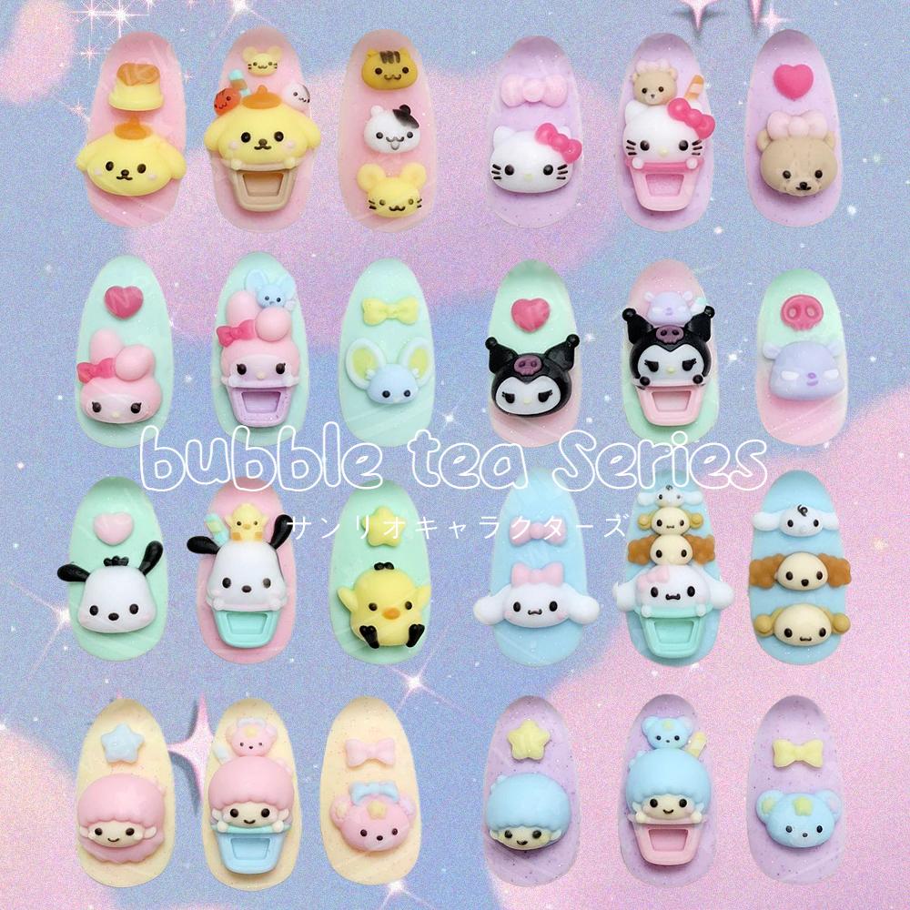 3d Art _ 산리오 버블티 칵테일 시리즈 8종