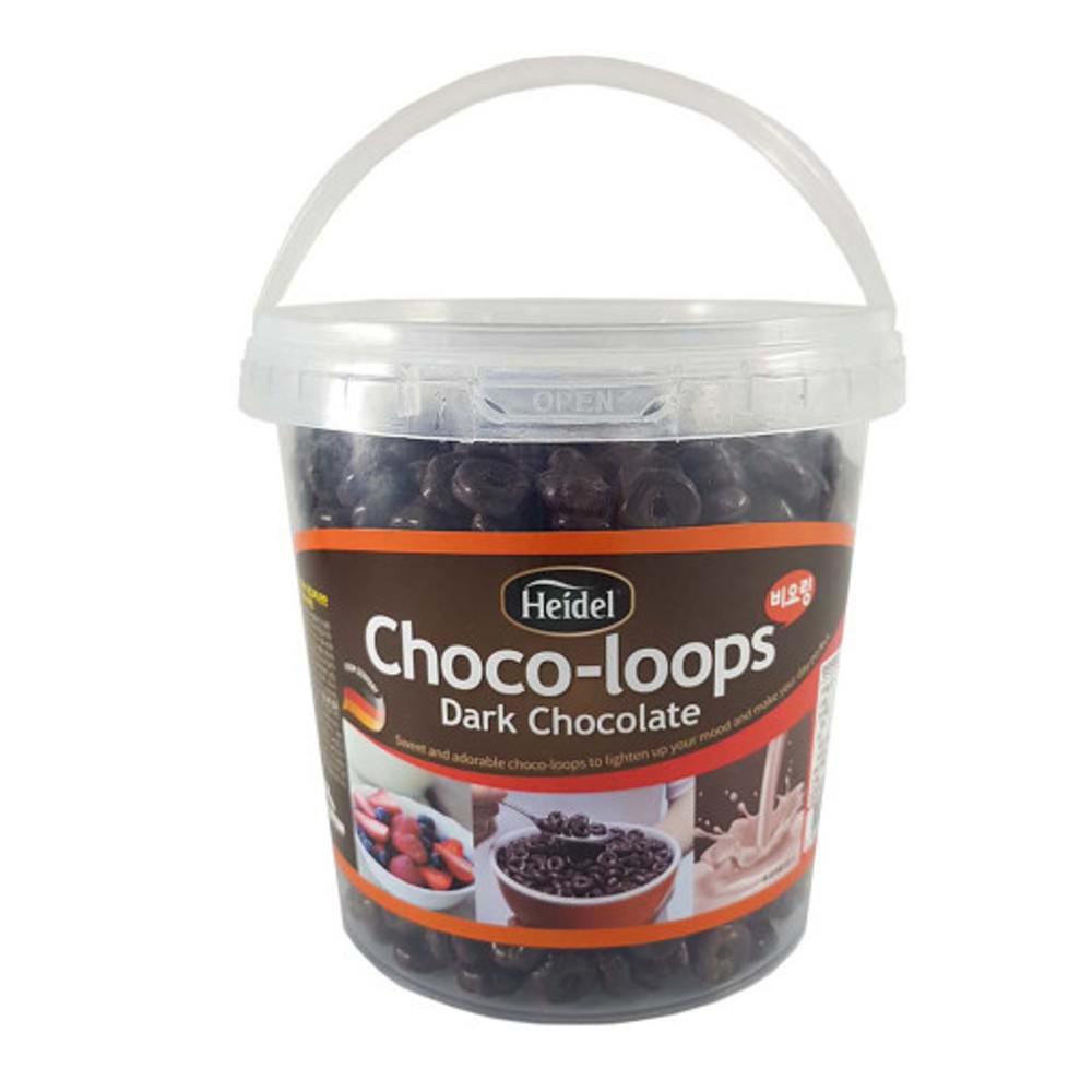 1+1 하이델 시카 sicca 초코룹스 비요뜨초코링 인간사료 시리얼 대용량간식 450g
