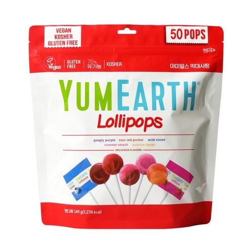 야미얼스 막대사탕 패밀리팩, 혼합맛(구글리퍼플/..., 349g, 1개