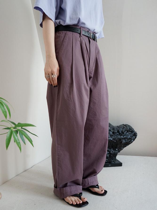 (2color) Standard cotton pants_일부빠른출고
