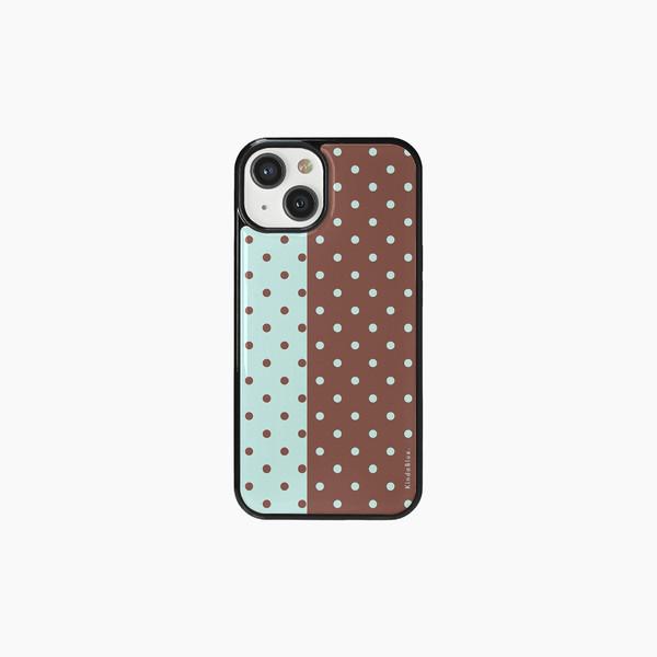 Half dot (Mint Brown)