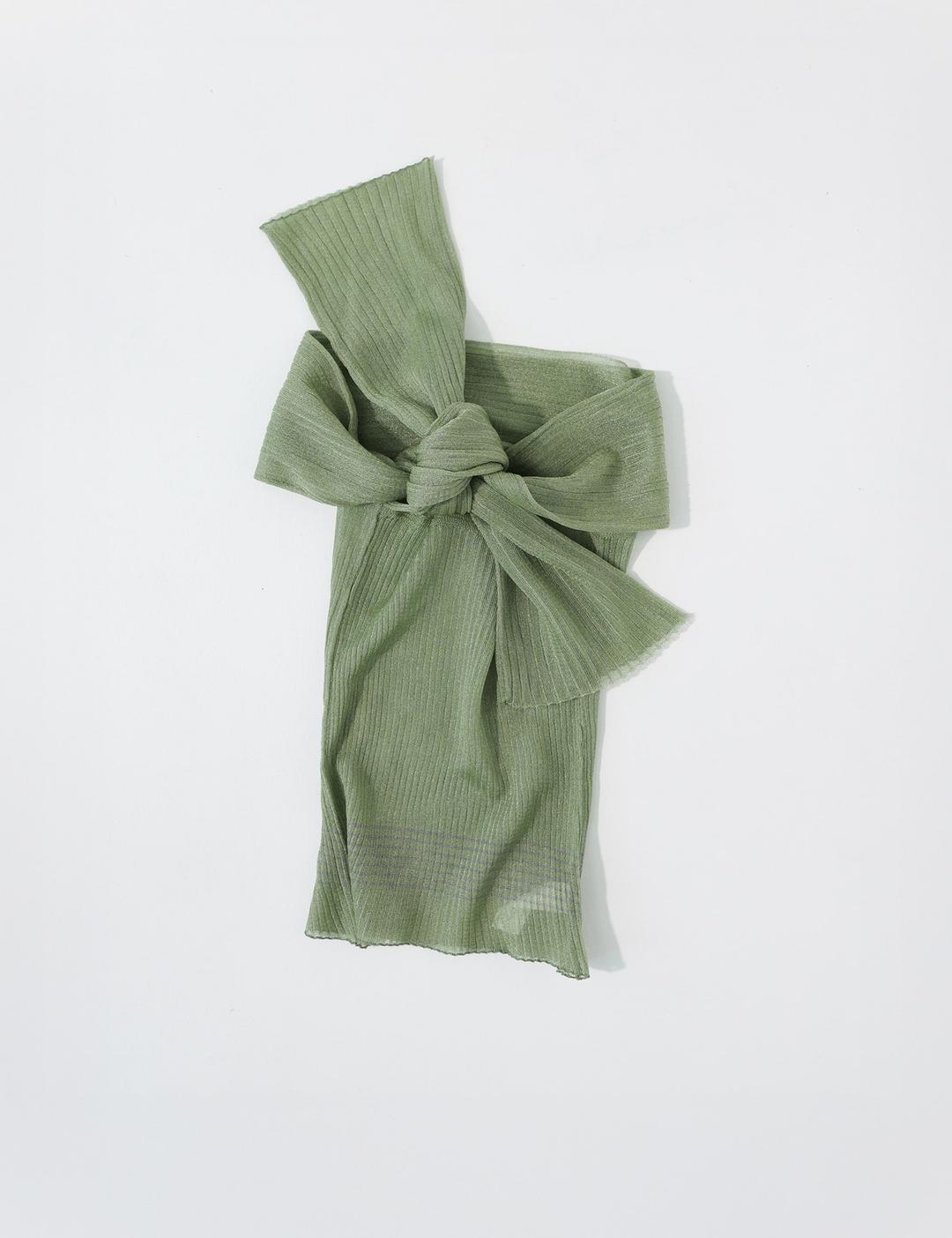 Sheer tank top (green)