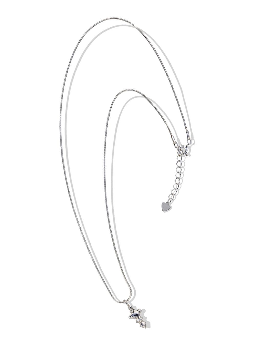 Cross Necklace (Snake chain)