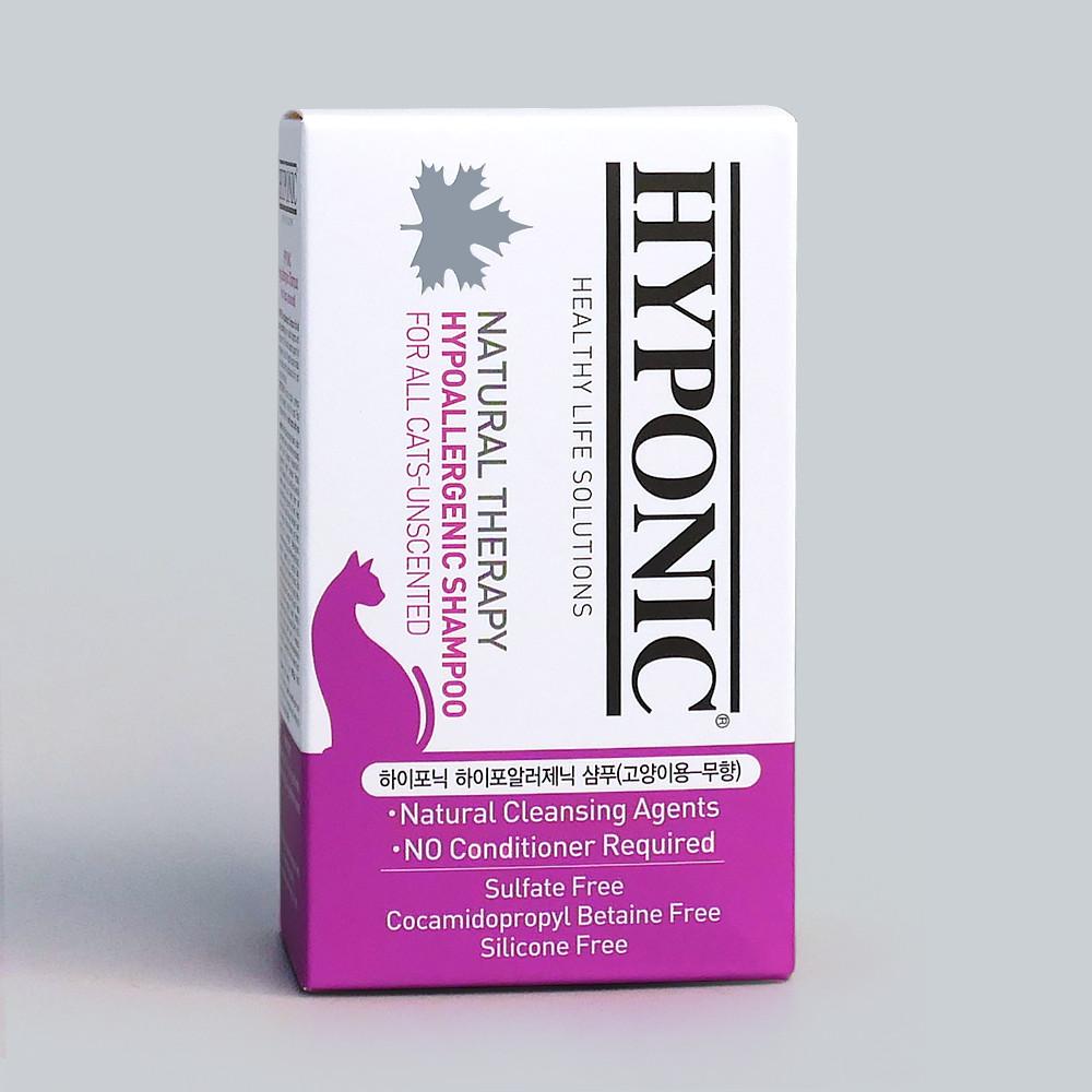 하이포닉 저자극 고양이 무향 샴푸 파우치형 100ml (10ml X 10개) 천연샴푸 각질 비듬
