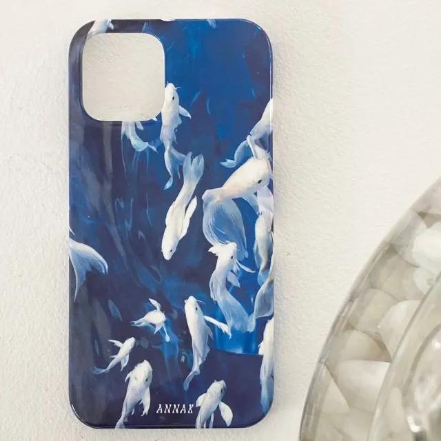 [deep ocean koi goldfish hard case] 금붕어 잉어 물고기 하드케이스 여름 바다케이스 빈티지 오리엔탈 아이폰 갤럭시 LG 케이스