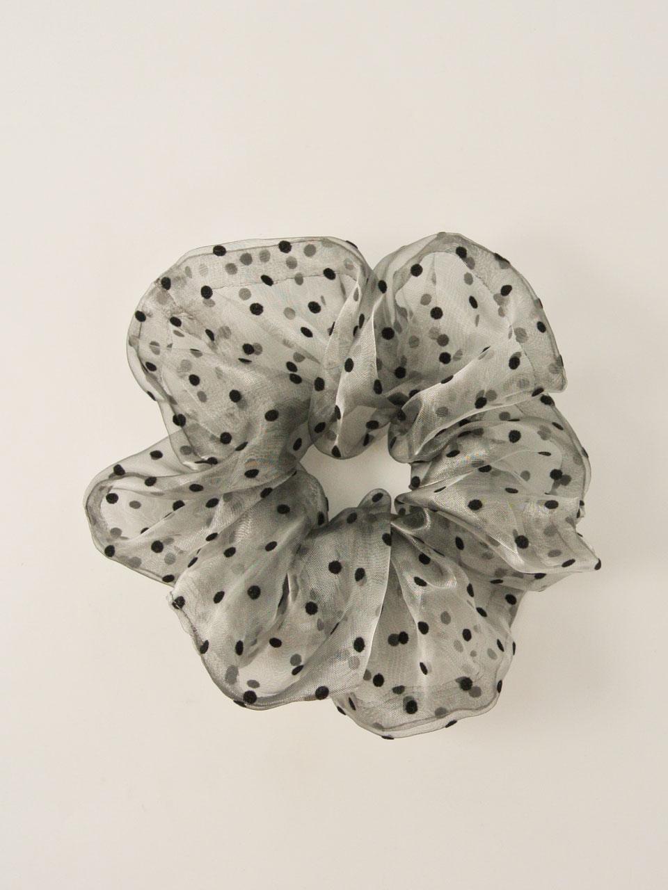 신상할인/ 스프링 도트 스크런치 Spring Dots Scrunchy (3 colors)