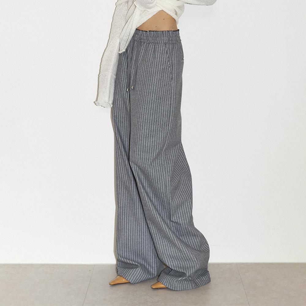 WARM EFFORTLESS PANTS (GRAY)