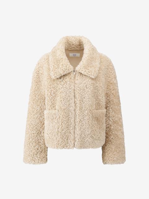 집업 무스탕 점퍼_E254PSJ167