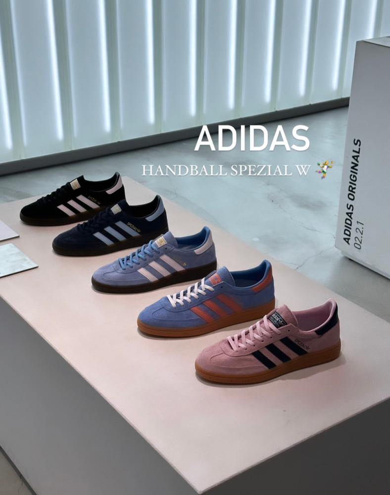 아디다스 핸드볼 스페지알 W 핑크 검솔 IF6561 블루 IF6564 ﻿네이비 BD7633 HANDBALL SPEZIAL W 225-300사이즈