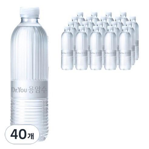 오리온제주용암수 닥터유 무라벨, 530ml, 40개 - 국산생수 | 쿠팡
