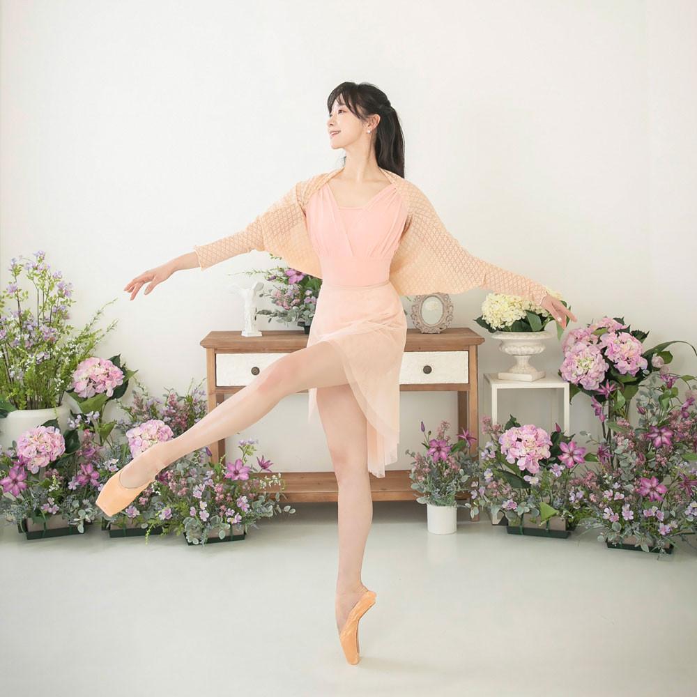 일레르 Iris 레오타드/ 피치 성인발레복