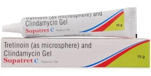 Supatret 수파트렛 트레티노인 마이크로스피어 Tretinoin Microsphere Gel 0.04% 15g*3 시카케어 스티바A 아크네틴