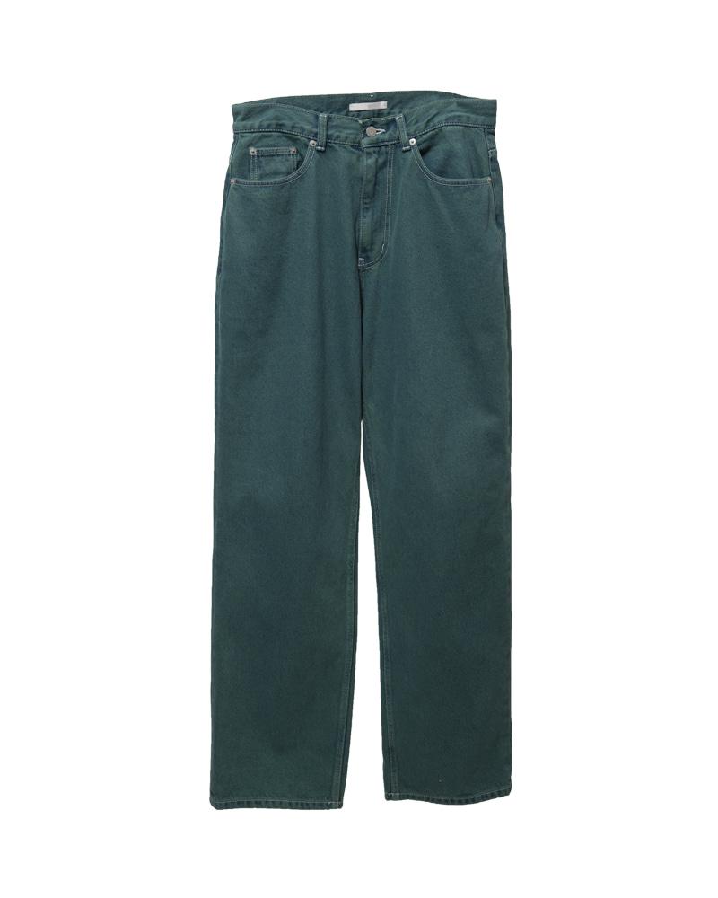Dying Tin Denim  [ Green ]