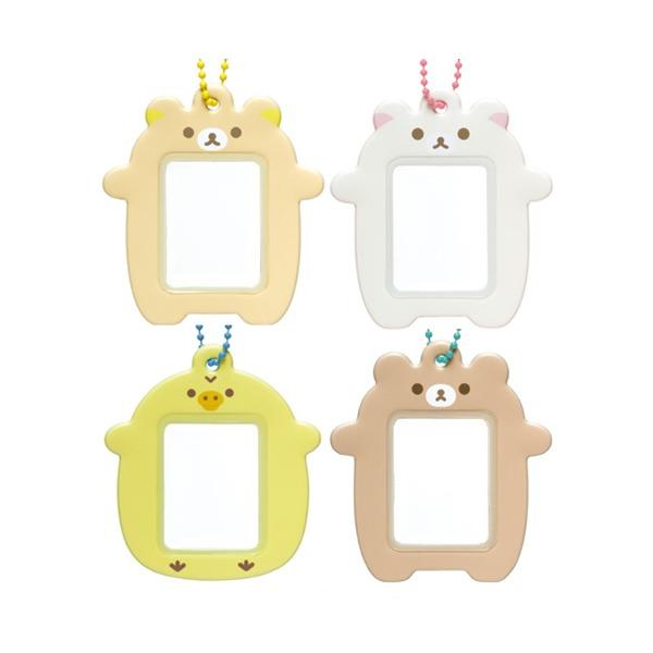 산엑스 에란데코프렌즈 시리즈 리락쿠마 미니 포토 홀더 / 증명사진 키링