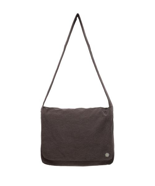 DD dyed easy cross bag (PURPLE BROWN)