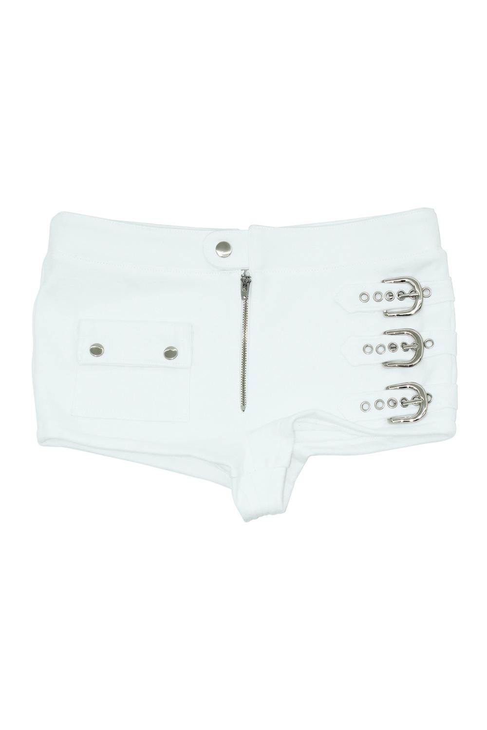 Three Belt Shorts 002