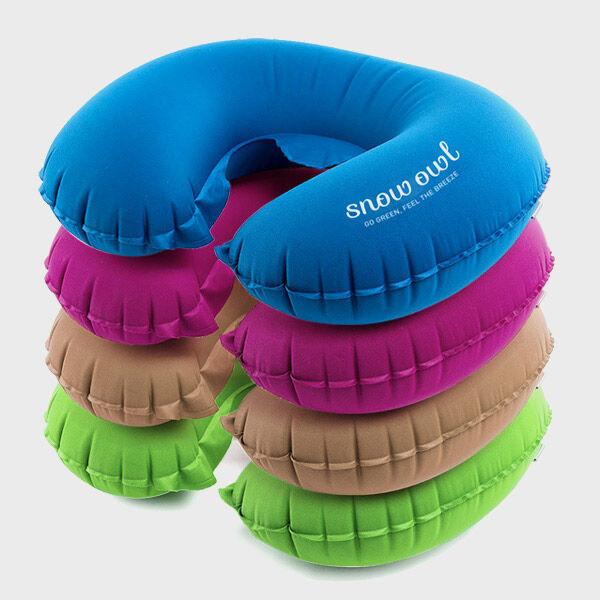 초경량 포터블 에어 목 베개