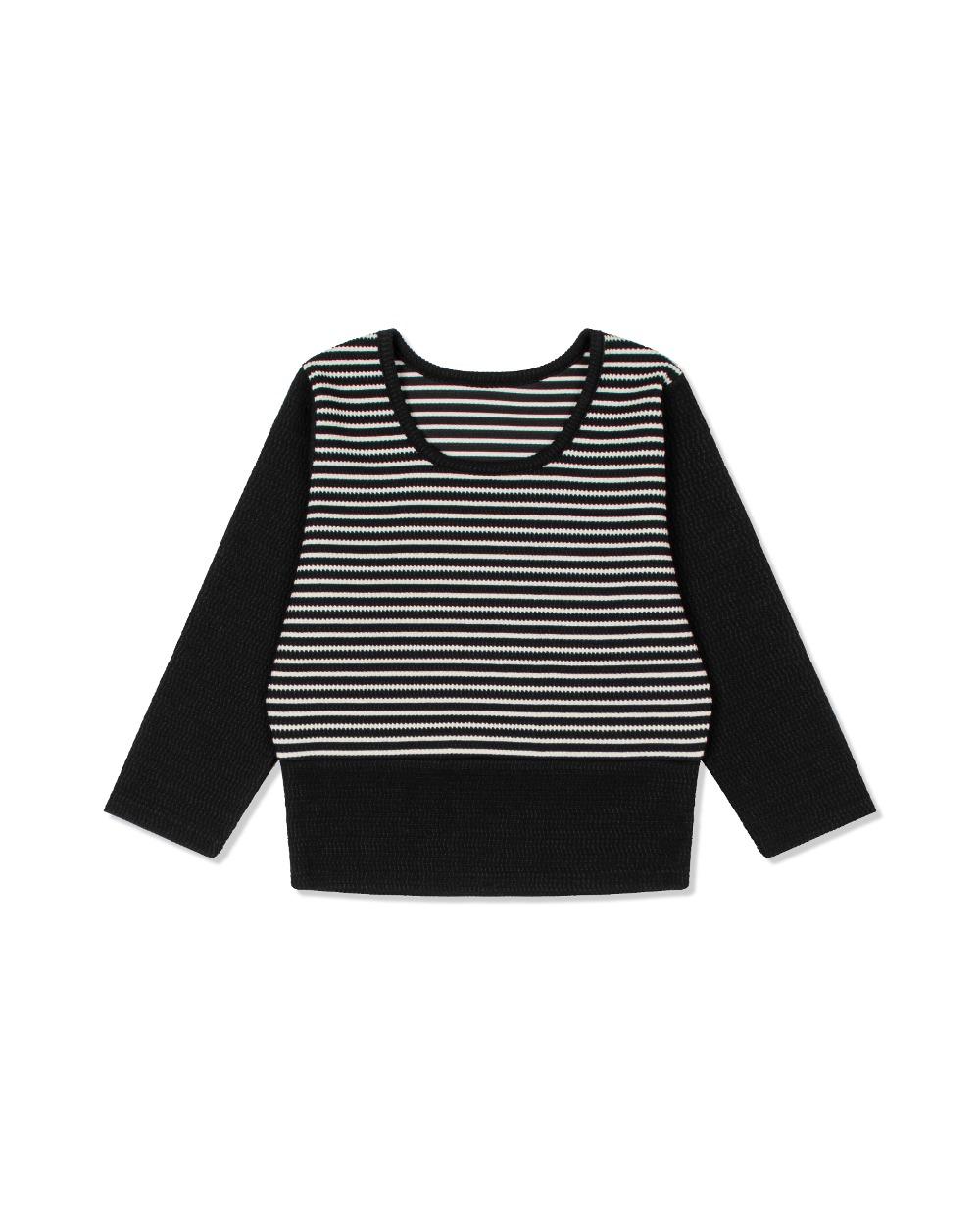 STRIPE VARIATION TOP (2color)