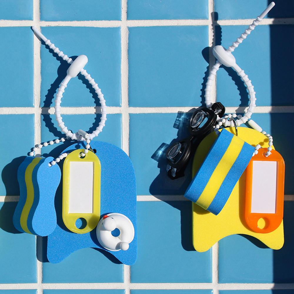 수영키링 킥판 수영장 백참 가방 키링 가방악세사리 수친