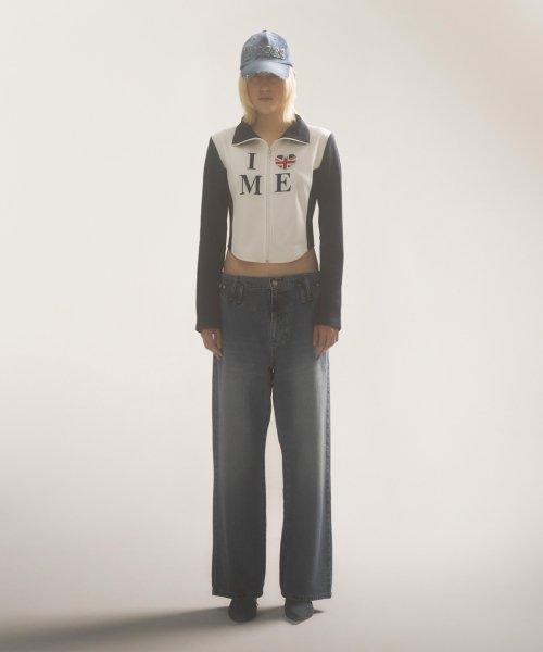 I LOVE ME 져지 집업
