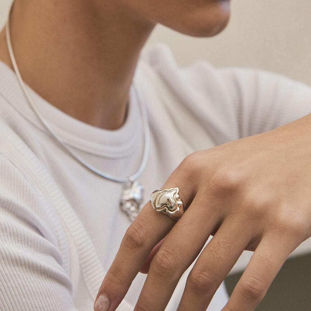 Melting Heart Bold Ring