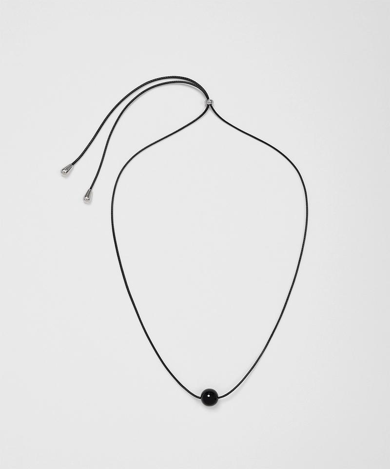 taeseoul - Tide ball necklace (Black)