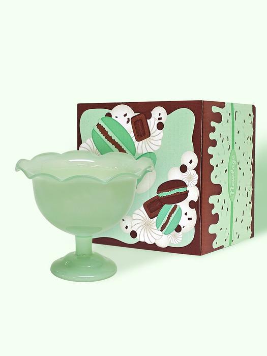 뉴티지 블룸 밀크글라스 내열 유리 디저트볼 요거트볼 3color