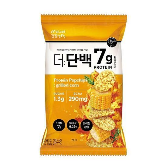 빙그레 더단백 팝칩 군옥수수