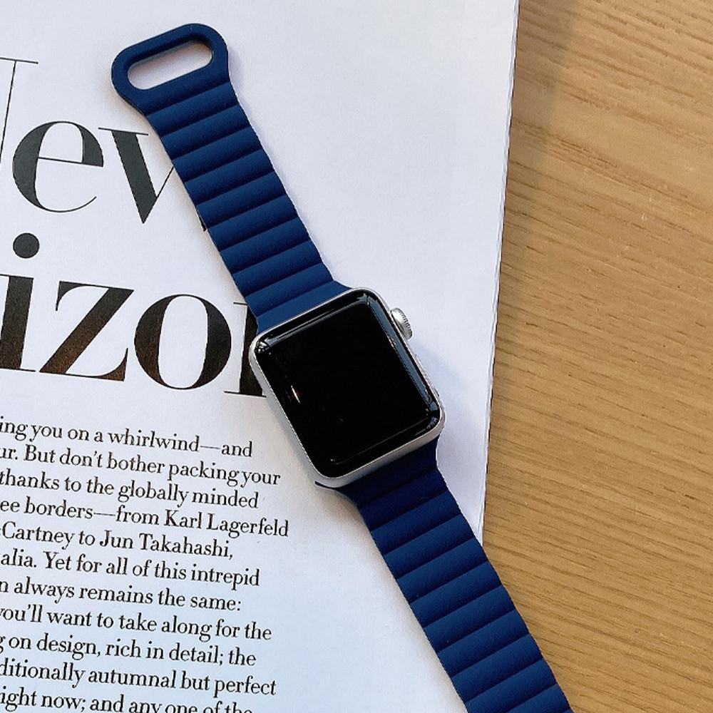 애플워치 마그네틱 실리콘 스포츠 밴드  애플워치 스트랩 방수
