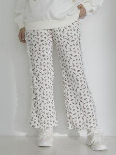 flowerサーマルサイドラインパンツ