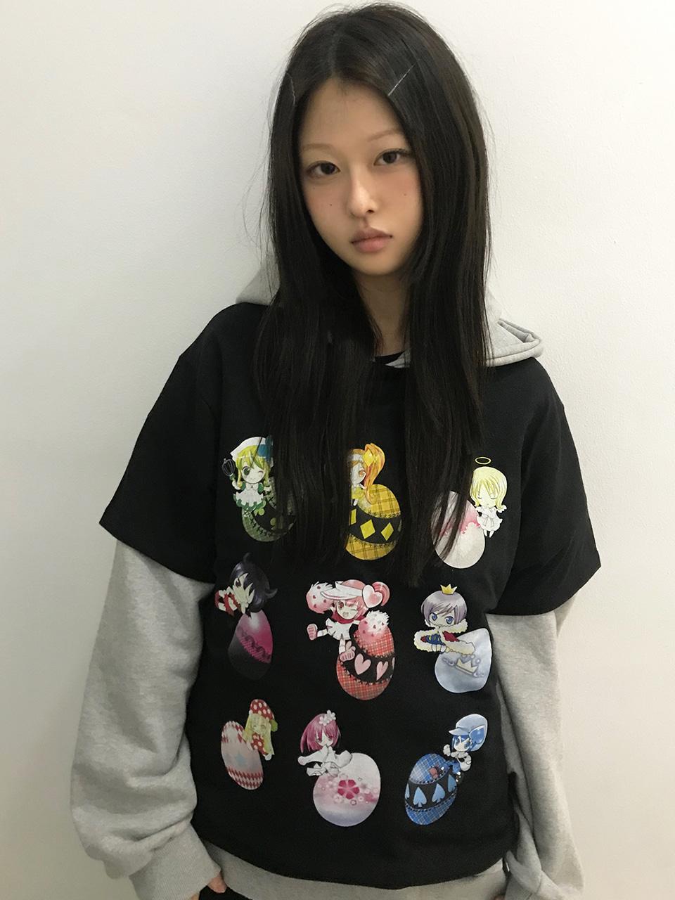 SHUGO CHARA! GROUP TEE(BLACK)